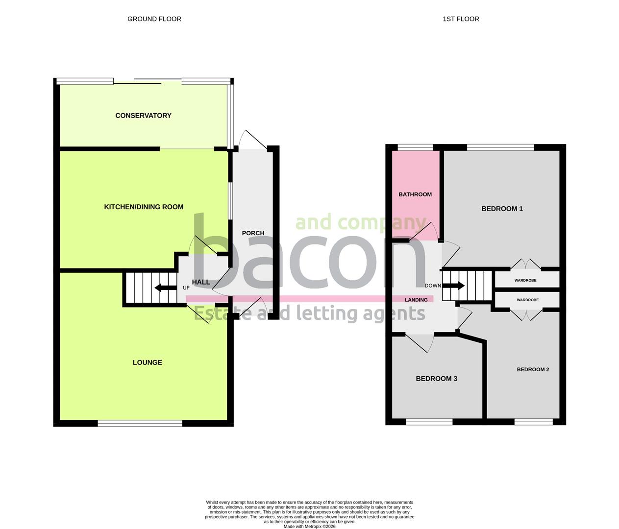 Floor Plan | House - End Terrace | Stonehurst Road, Tarring, Worthing | Sold - Subject to Contract